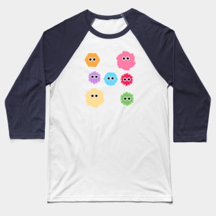 Konpeito Googly Eyed Candy Baseball T-Shirt